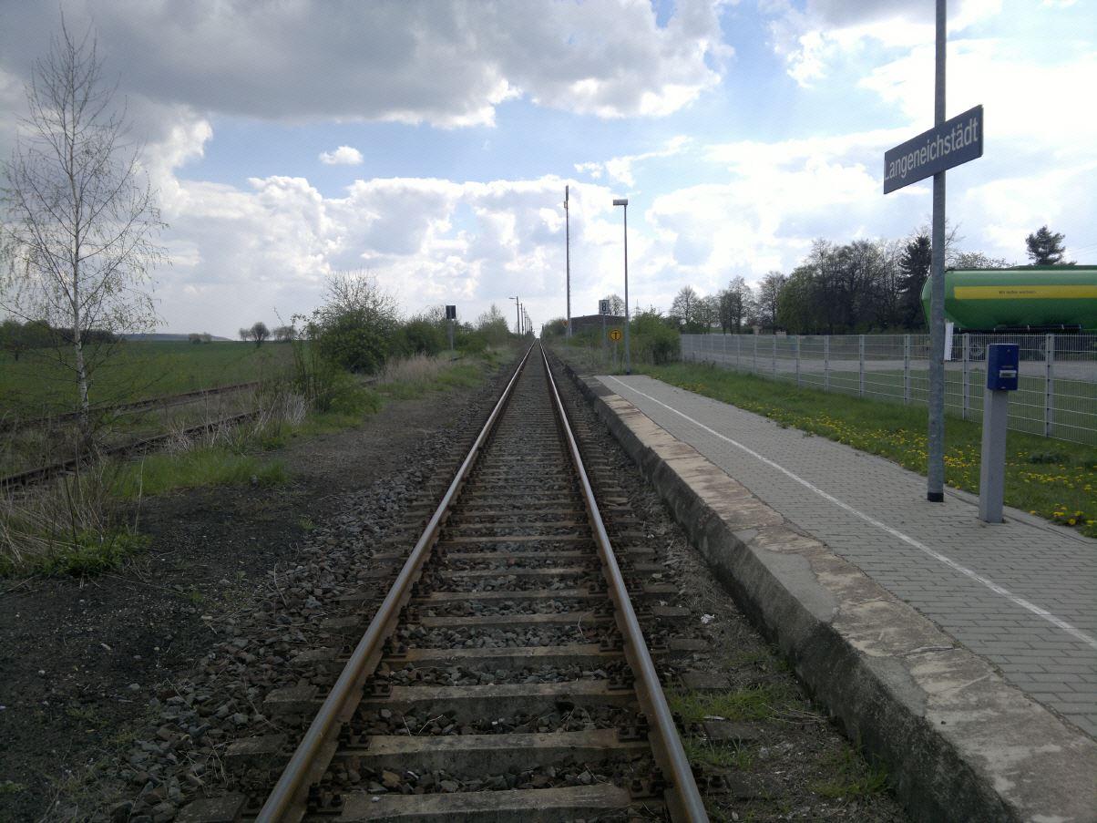 Bahnhof Langeneichstädt 2011 