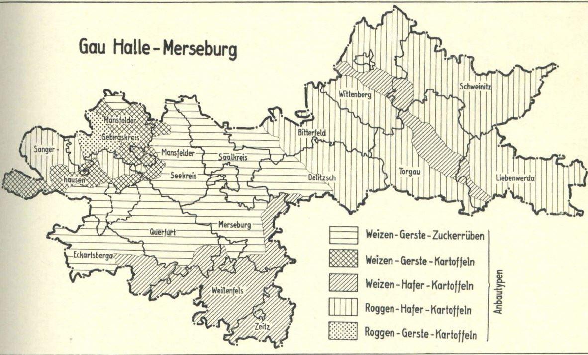 Anbauflächen 1935