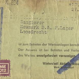 Wintershall A.G. Werk Lützkendorf