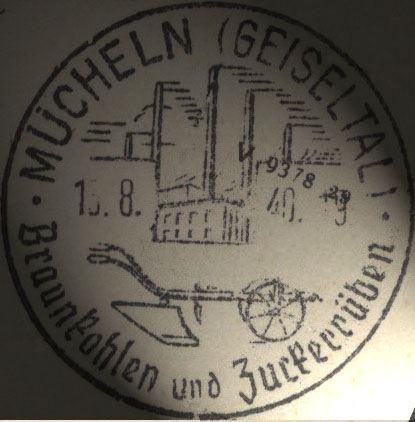 Braunkohlen und Zückerrüben