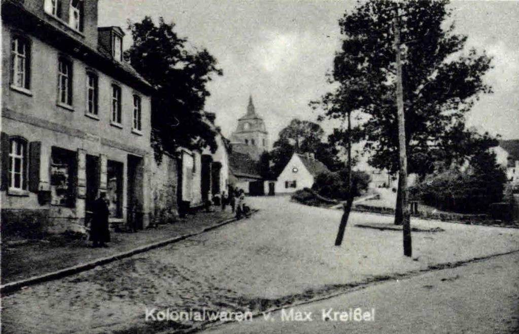 Hauptstraße süd-/ westliche Richtung